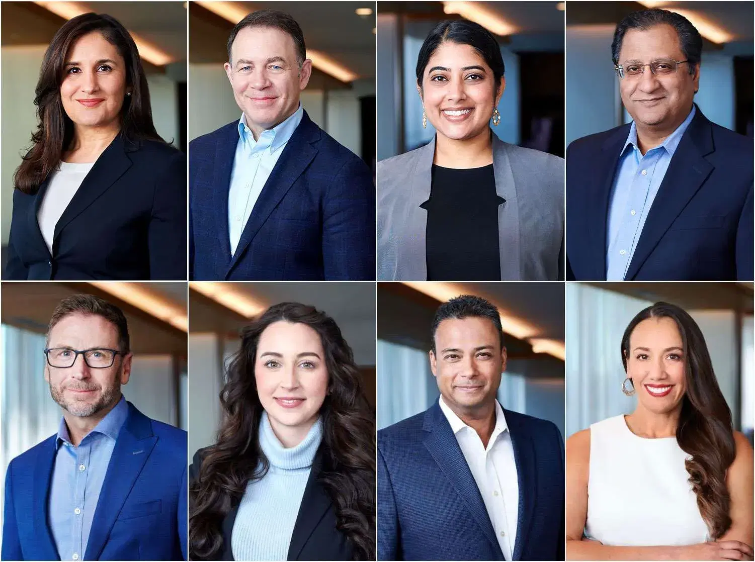 Phoenix on-location staff headshots grid